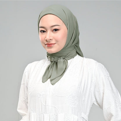 Hijaberies - Nussa Square Inner (Hijab 2in1 Segiempat Inner Instan 2 Layer)