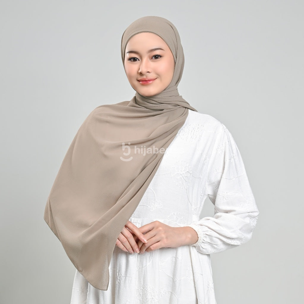Hijaberies - Malaka Pashmina 2in1 Inner (Hijab Pashmina Instan dengan Fitur Inner)