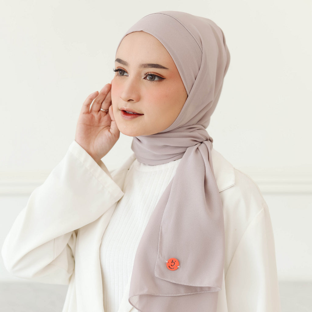 Hijaberies - Jiran Pashmina Instan Tali Malay Looks