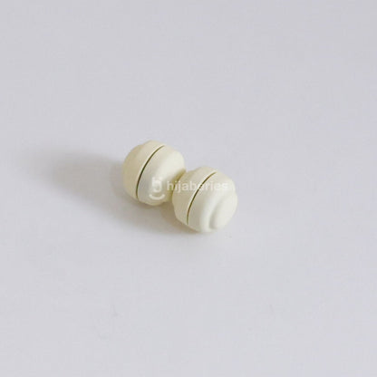 Hijaberies - Pin Magnet Hijab Doff (Aksesoris Bahan Stainless Steel Ukuran 13mm)