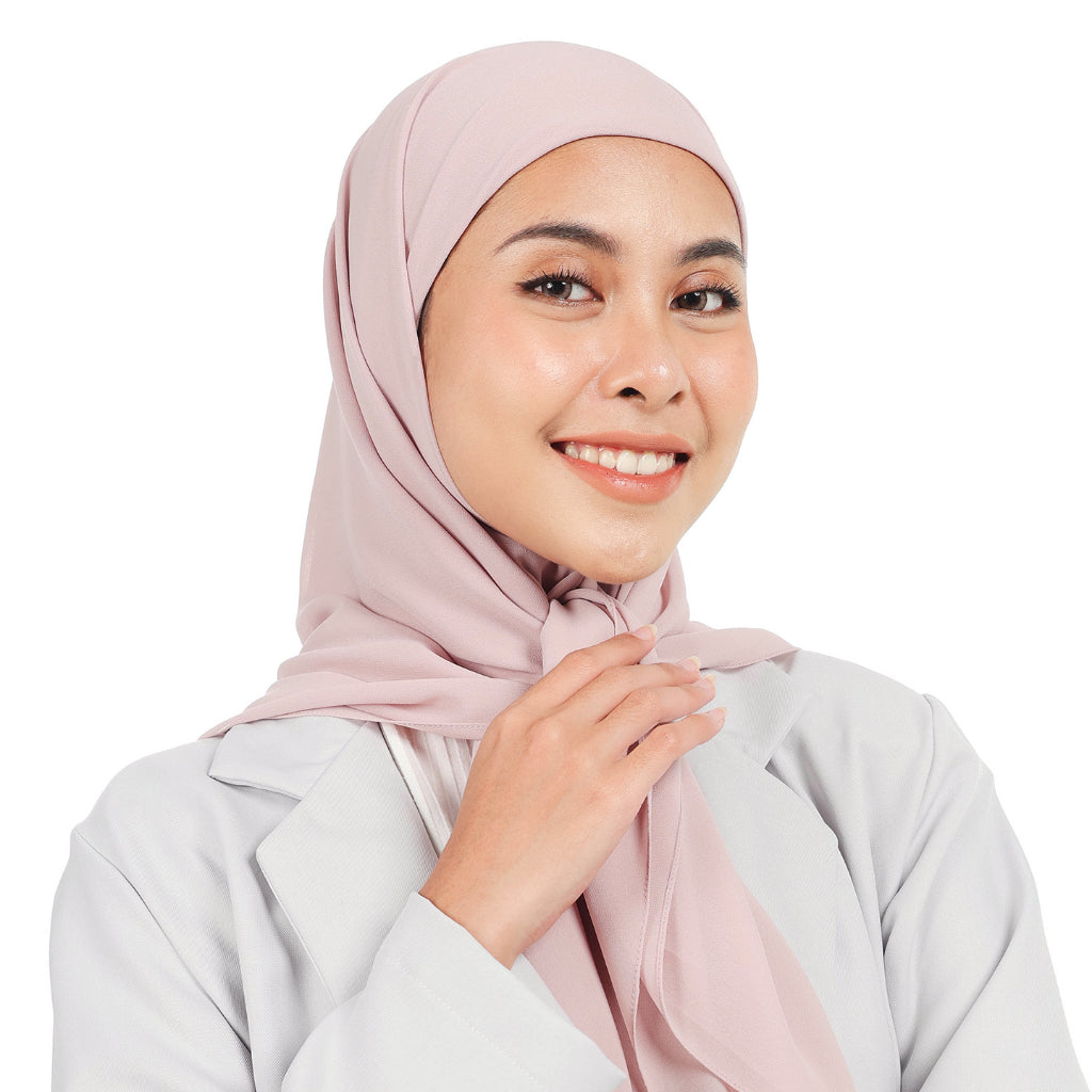 Hijaberies - Nussa Square Inner (Hijab 2in1 Segiempat Inner Instan 2 Layer)