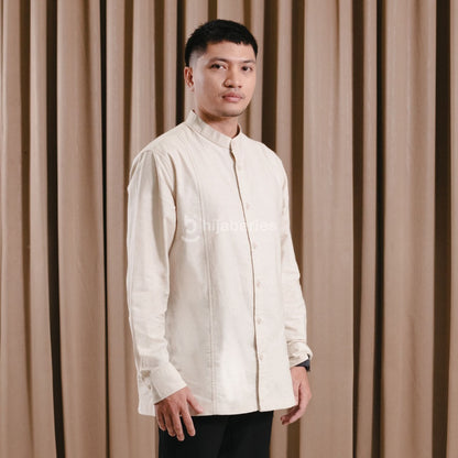 Hijaberies Raya - Koko Line Long Sleeve (Baju Koko Pria Lengan Panjang)