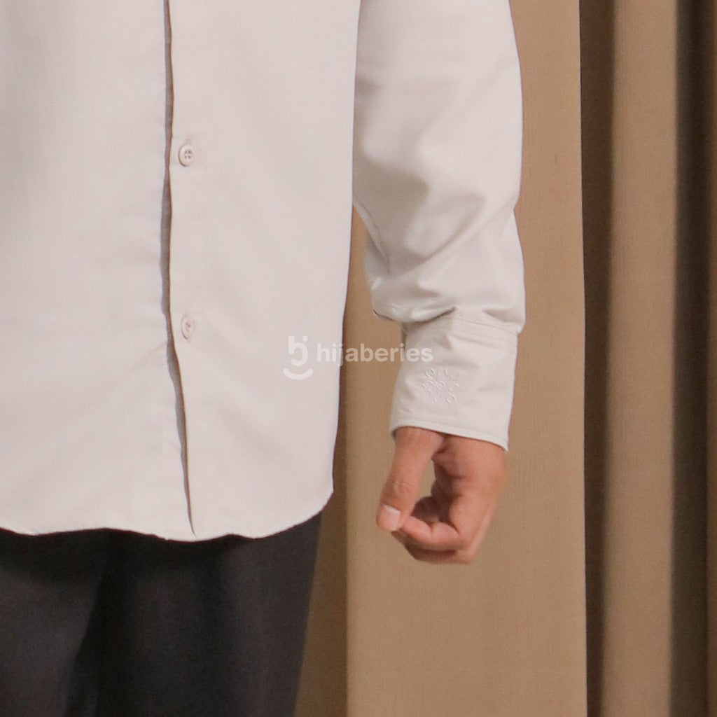 Hijaberies Raya - Koko Basic Long Sleeve (Baju Koko Basic Pria Lengan Panjang)
