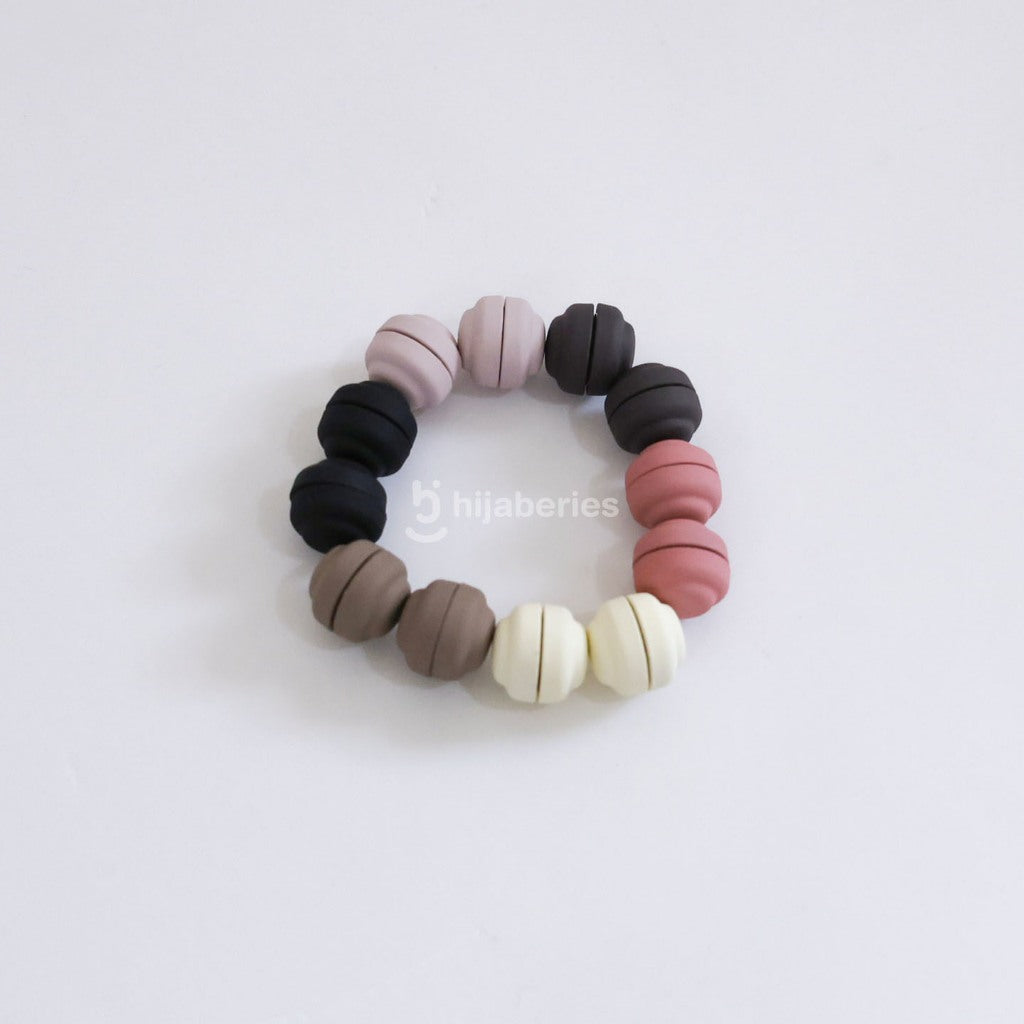 Hijaberies - Pin Magnet Hijab Doff (Aksesoris Bahan Stainless Steel Ukuran 13mm)