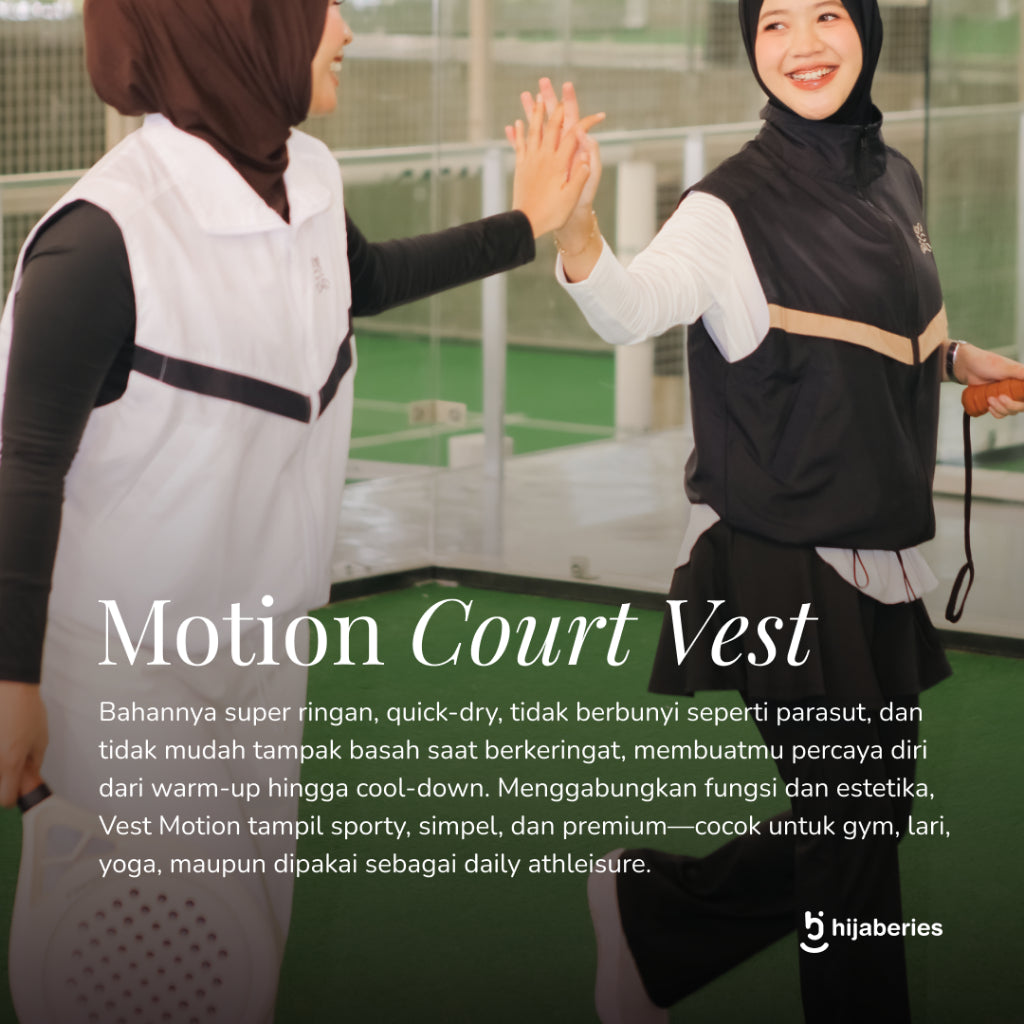 Hijaberies Motion Series - Court Vest (Vest Sport Wanita)