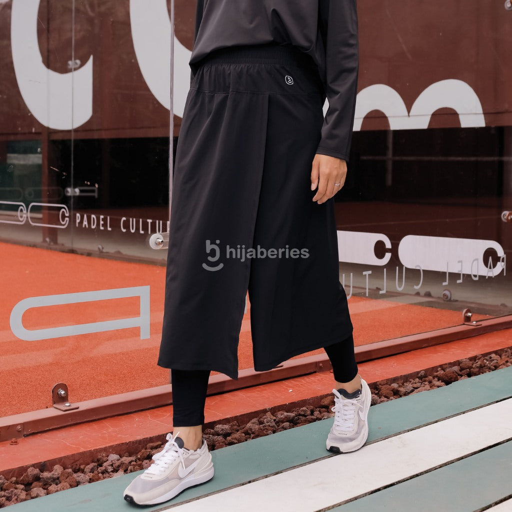 Hijaberies Motion Series - Long Skirt (Celana Rok Olahraga Wanita)