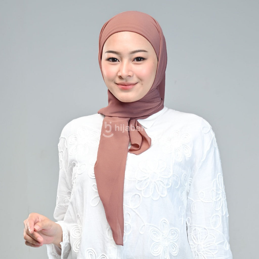 Hijaberies - Nussa Square Inner (Hijab 2in1 Segiempat Inner Instan 2 Layer)
