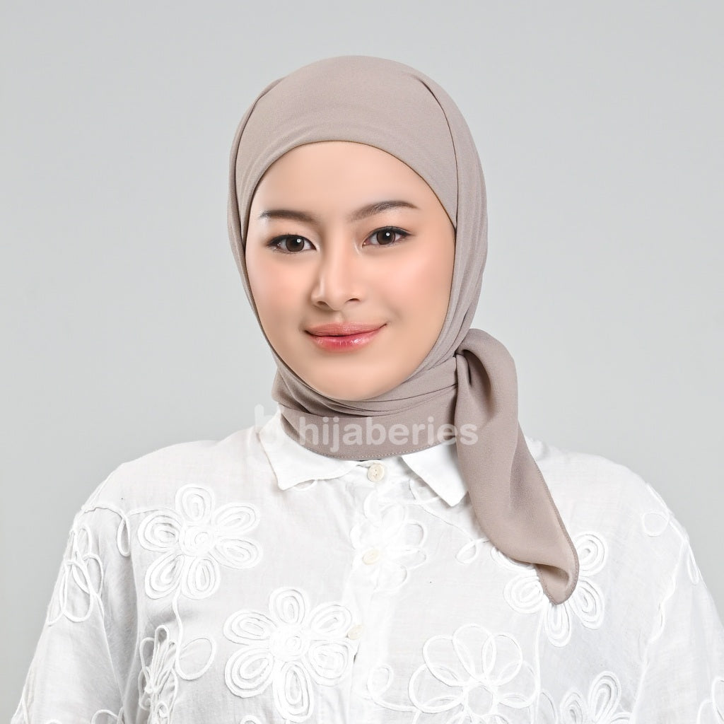 Hijaberies - Nussa Square Inner (Hijab 2in1 Segiempat Inner Instan 2 Layer)