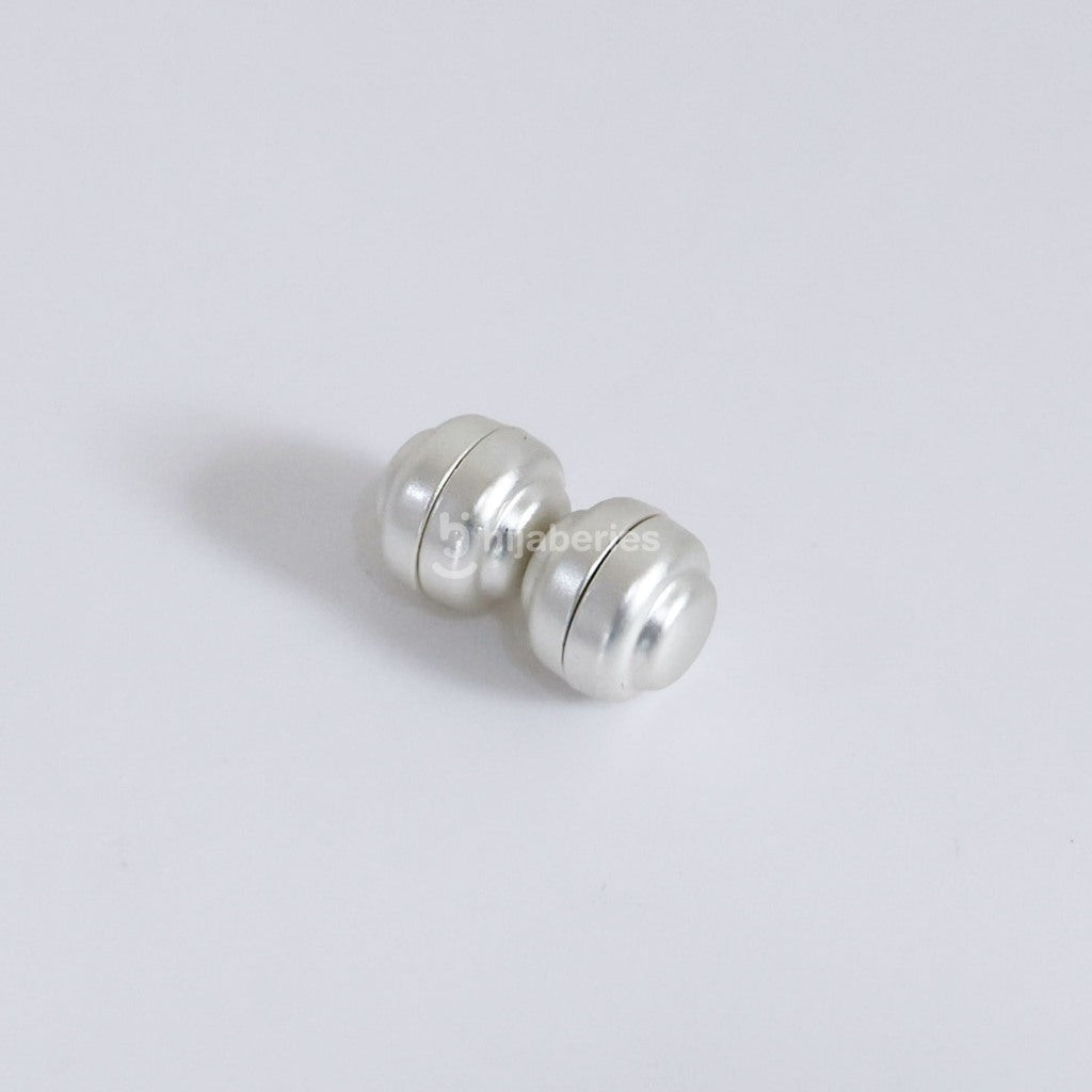 Hijaberies - Pin Magnet Hijab (Aksesoris Bahan Stainless Steel Ukuran 13mm)