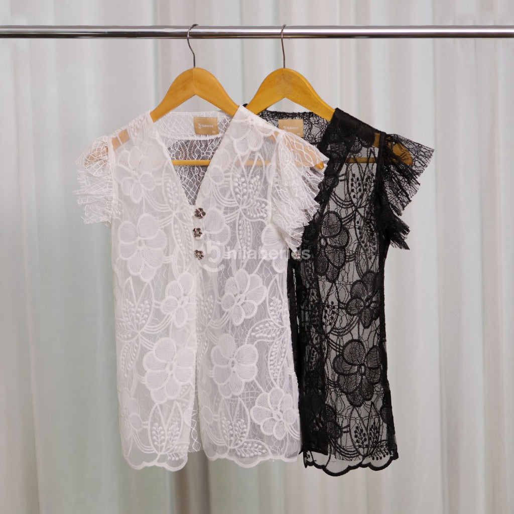 Hijaberies - Chantily Vest Kids (Vest Cantik dengan Look Anggun untuk Anak Perempuan | Cocok Untuk Acara Formal/Kondangan/Raya)