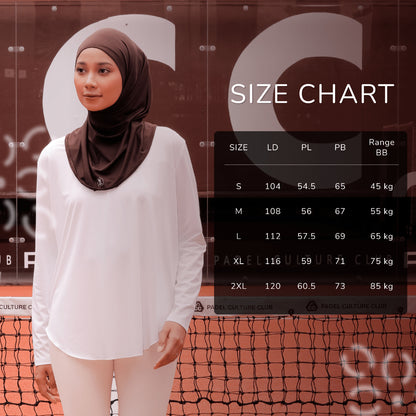 Hijaberies Motion Series - Basic Blouse (Baju Olahraga Wanita)