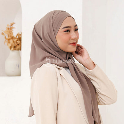 Hijaberies - Olivia Square Instan | Hijab Segiempat Instan Bandana Oval Malay