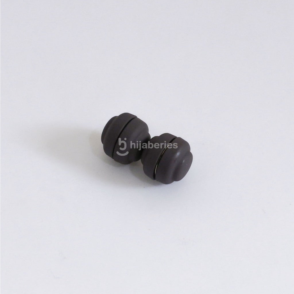 Hijaberies - Pin Magnet Hijab Doff (Aksesoris Bahan Stainless Steel Ukuran 13mm)