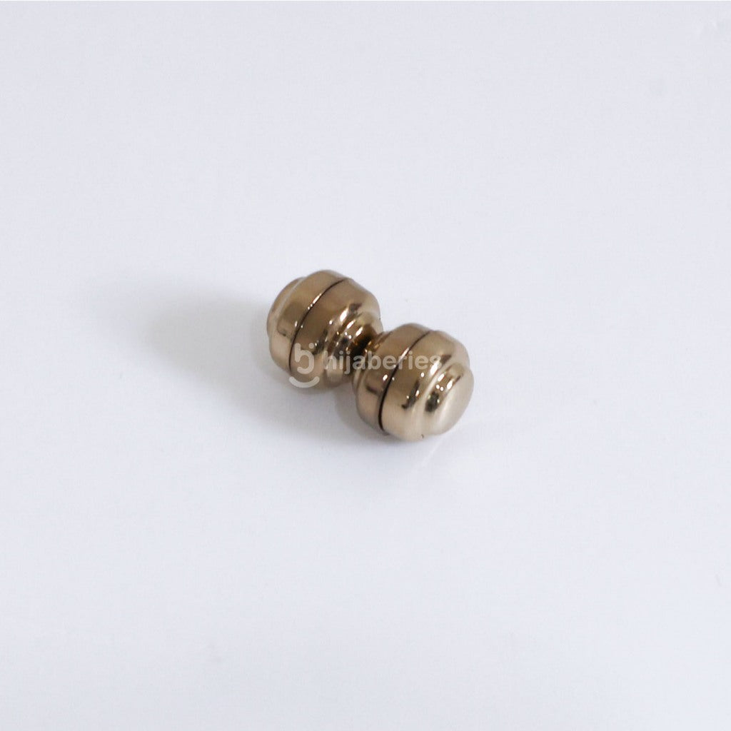 Hijaberies - Pin Magnet Hijab (Aksesoris Bahan Stainless Steel Ukuran 13mm)