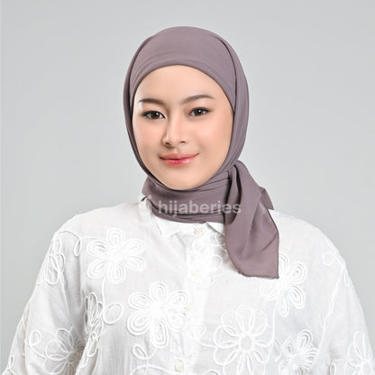 Hijaberies - Nussa Square Inner (Hijab 2in1 Segiempat Inner Instan 2 Layer)
