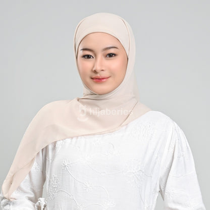 Hijaberies - Nussa Square Inner (Hijab 2in1 Segiempat Inner Instan 2 Layer)