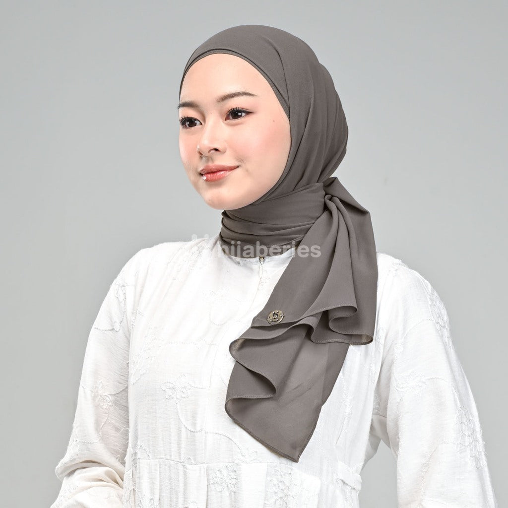 Hijaberies - Malaka Pashmina 2in1 Inner (Hijab Pashmina Instan dengan Fitur Inner)