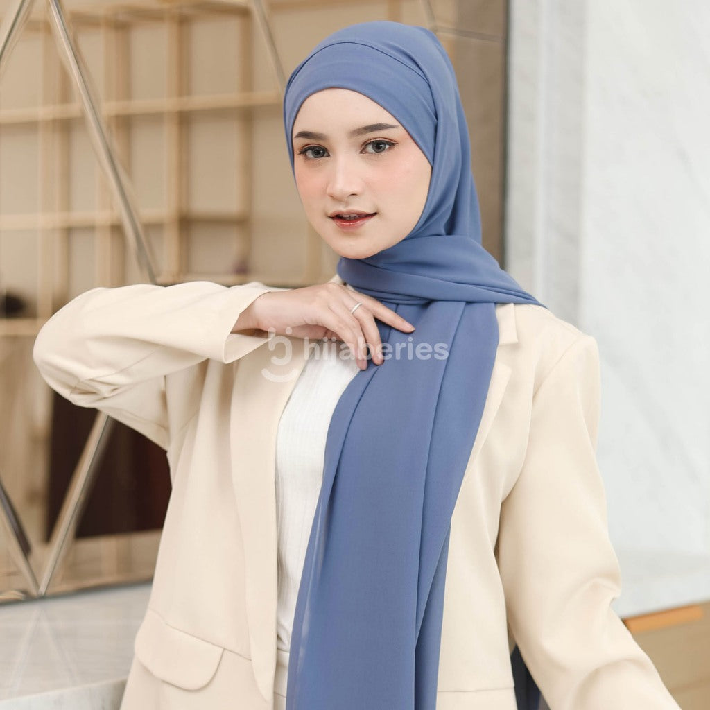 Hijaberies - Olivia Square Instan | Hijab Segiempat Instan Bandana Oval Malay