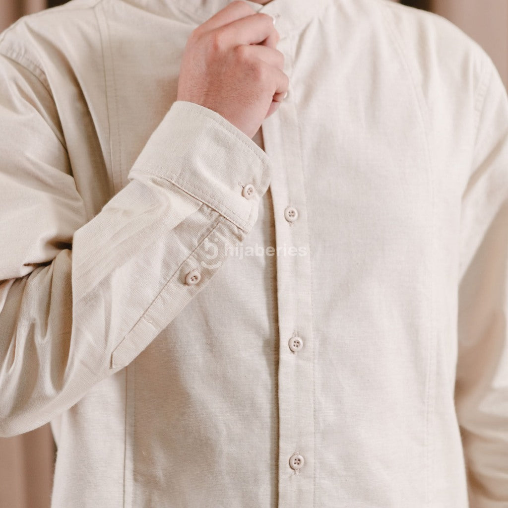 Hijaberies Raya - Koko Line Long Sleeve (Baju Koko Pria Lengan Panjang)