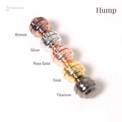 Hijaberies - Pin Magnet Hijab (Aksesoris Bahan Stainless Steel Ukuran 13mm)