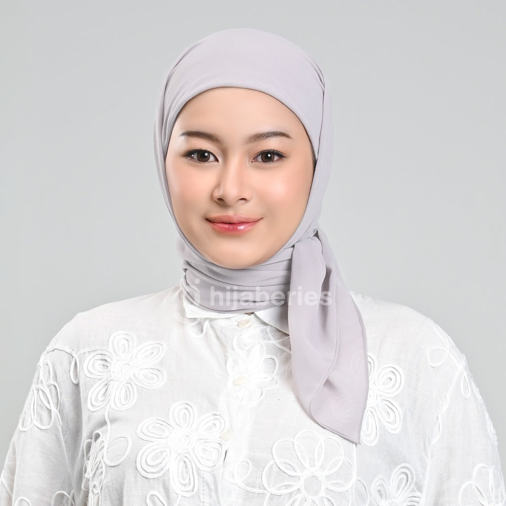 Hijaberies - Nussa Square Inner (Hijab 2in1 Segiempat Inner Instan 2 Layer)