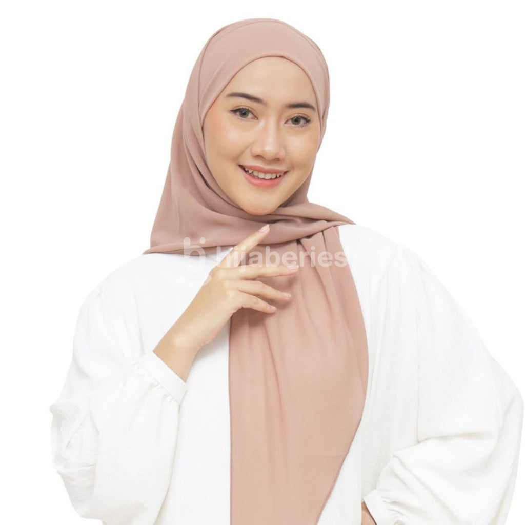 Hijaberies - Olivia Square Instan | Hijab Segiempat Instan Bandana Oval Malay