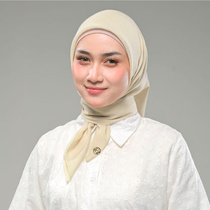 Hijaberies - Paris Legend (Hijab Segi Empat 110x110 cm)