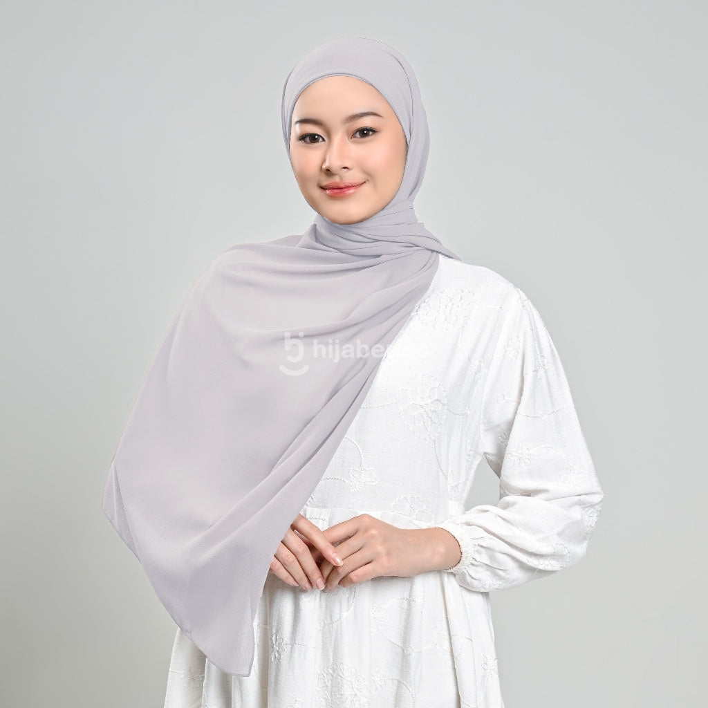 Hijaberies - Malaka Pashmina 2in1 Inner (Hijab Pashmina Instan dengan Fitur Inner)