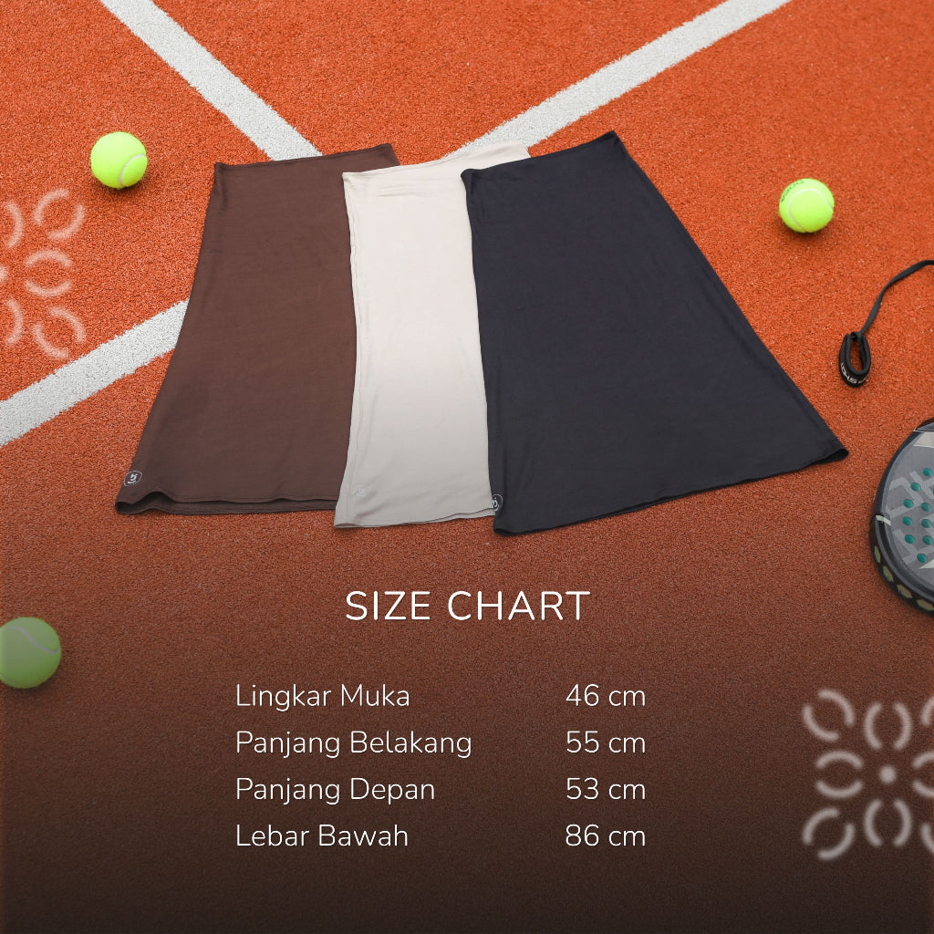Hijaberies Motion Series - Sport & Leisure Instant (Bergo Sport Bahan TENCEL™ Micro Modal)