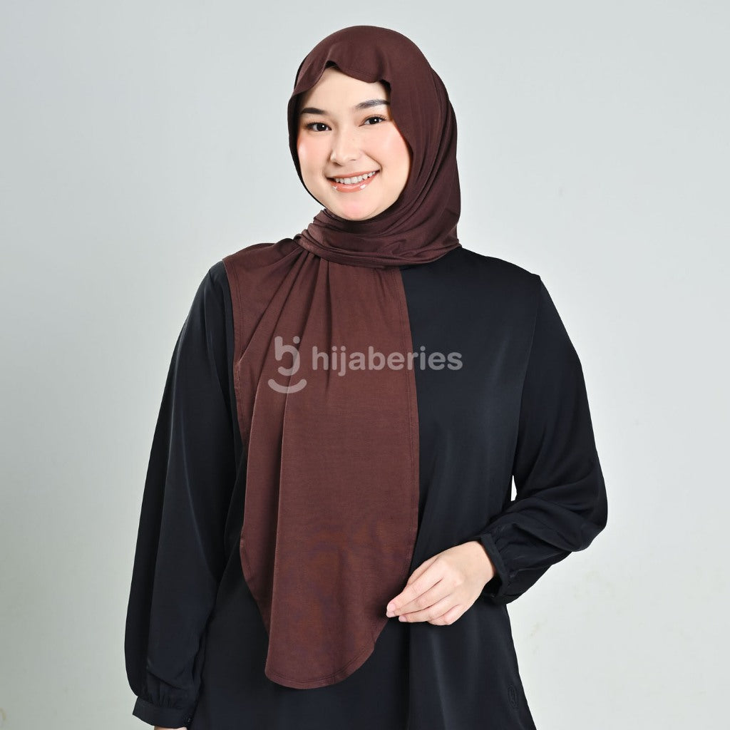 Hijaberies - Pashmina Oval Instan Tencel 3in1  (Pashmina Oval Instan 3in1 Bahan Micro Modal Tencel)
