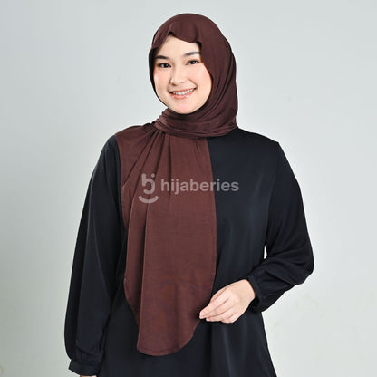 Hijaberies - Pashmina Oval Instan Tencel 3in1  (Pashmina Oval Instan 3in1 Bahan Micro Modal Tencel)