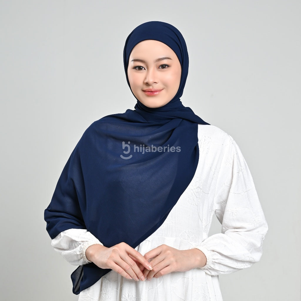 Hijaberies - Malaka Pashmina 2in1 Inner (Hijab Pashmina Instan dengan Fitur Inner)