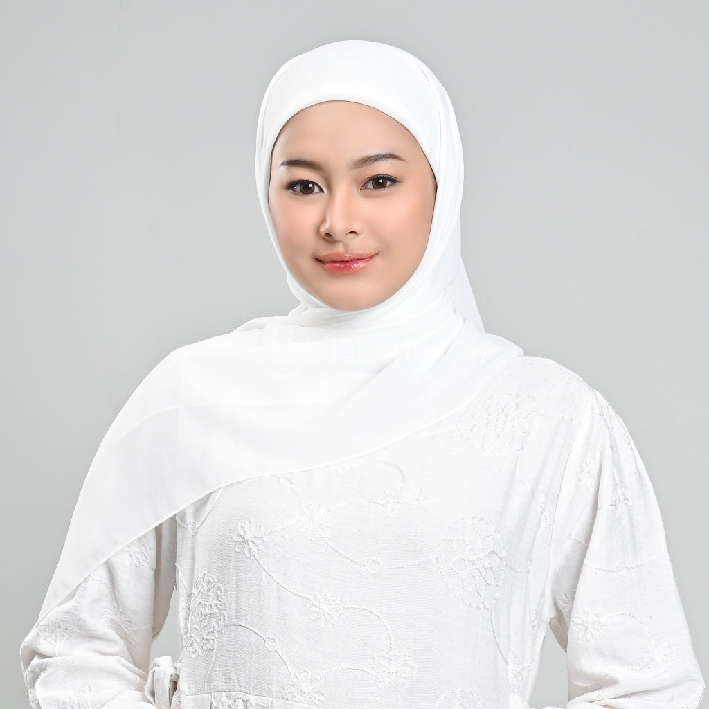 Hijaberies - Nussa Square Inner (Hijab 2in1 Segiempat Inner Instan 2 Layer)