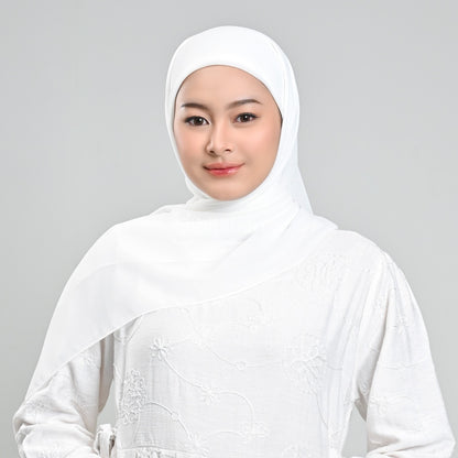 Hijaberies - Nussa Square Inner (Hijab 2in1 Segiempat Inner Instan 2 Layer)