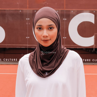 Hijaberies Motion Series - Sport & Leisure Instant (Bergo Sport Bahan TENCEL™ Micro Modal)