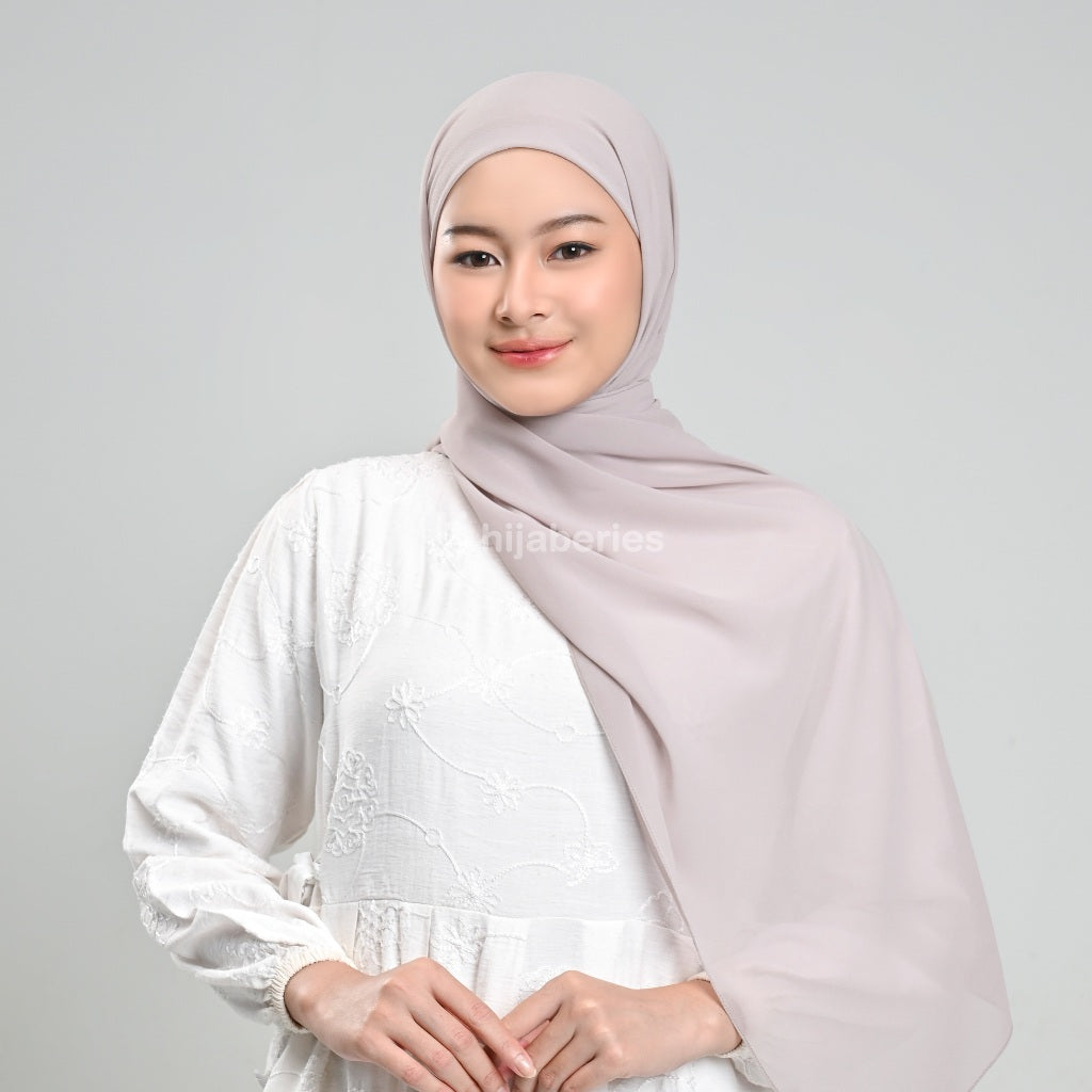 Hijaberies - Malaka Pashmina 2in1 Inner (Hijab Pashmina Instan dengan Fitur Inner)