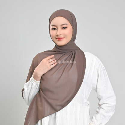 Hijaberies - Malaka Pashmina 2in1 Inner (Hijab Pashmina Instan dengan Fitur Inner)