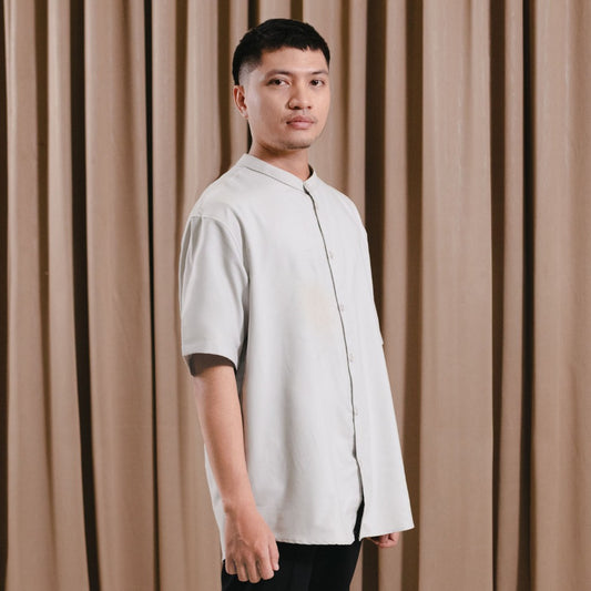 Hijaberies Raya - Koko Basic Short Sleeve (Baju Koko Pria Simpel Lengan Pendek)