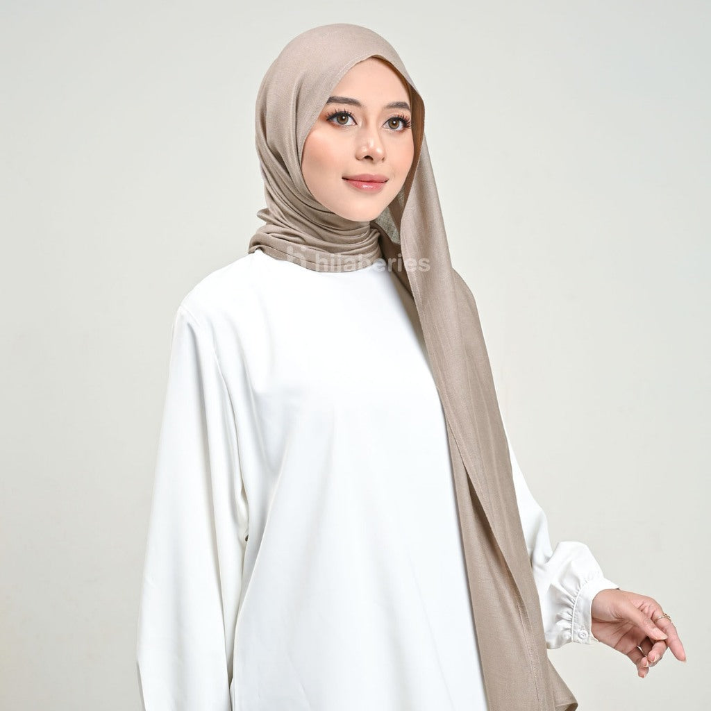 Hijaberies - Vista Viscose Pashmina (Hijab Pashmina Modal Viscose with Exclusive Box)