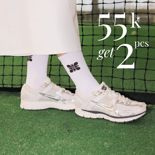 Hijaberies Motion Series - Court Socks (Kaos Kaki Padel)