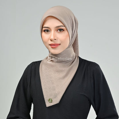 Hijaberies - Exclusive Embossed Monogram Series 2 (Hijab Hampers/Gift Exclusive Box)