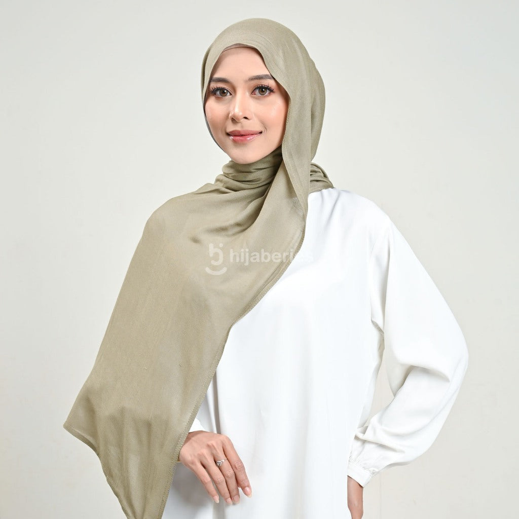 Hijaberies - Vista Viscose Pashmina (Hijab Pashmina Modal Viscose with Exclusive Box)