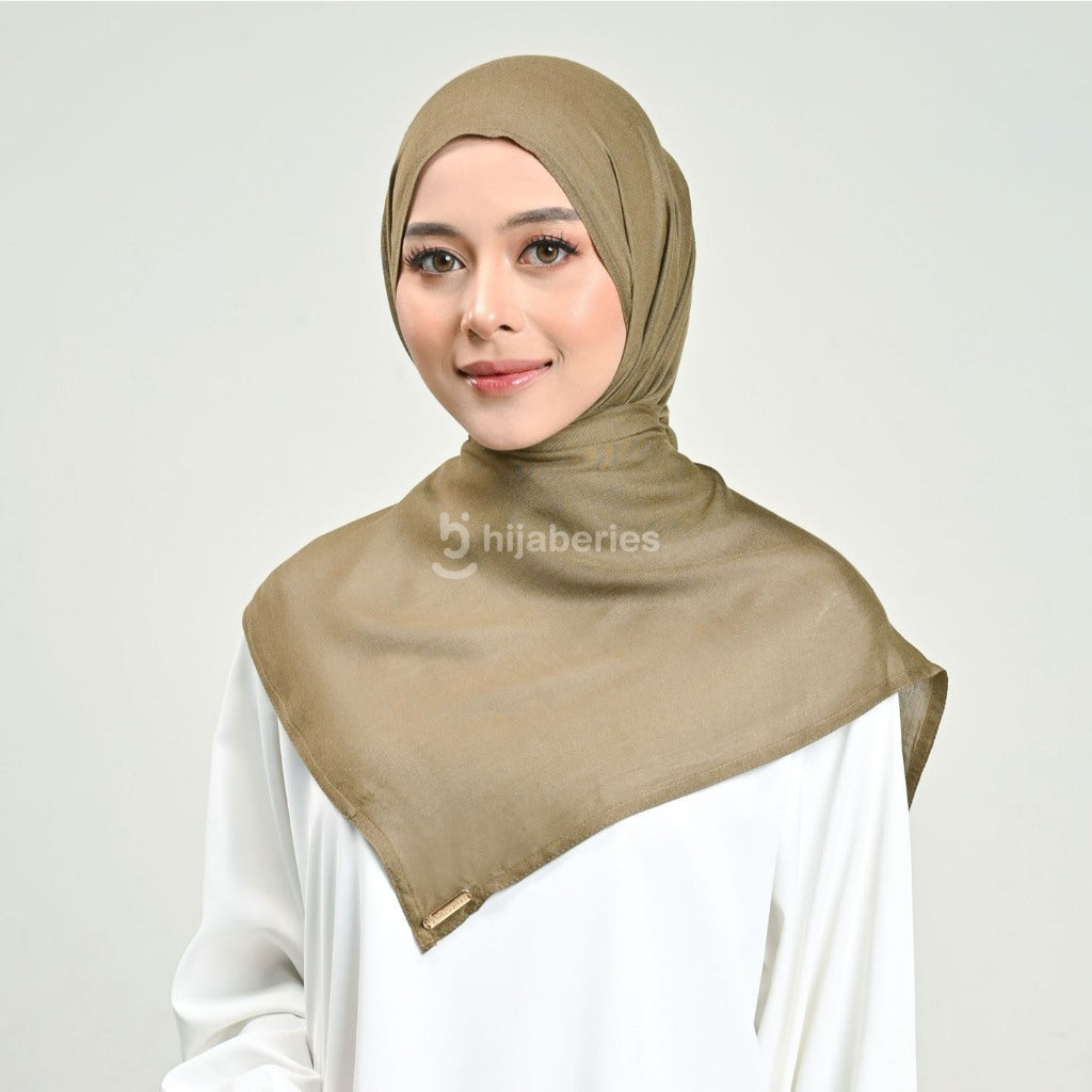 Hijaberies - Vista Viscose Pashmina (Hijab Pashmina Modal Viscose with Exclusive Box)