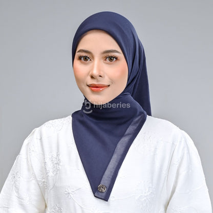 Hijaberies - Paris Legend (Hijab Segi Empat 110x110 cm)