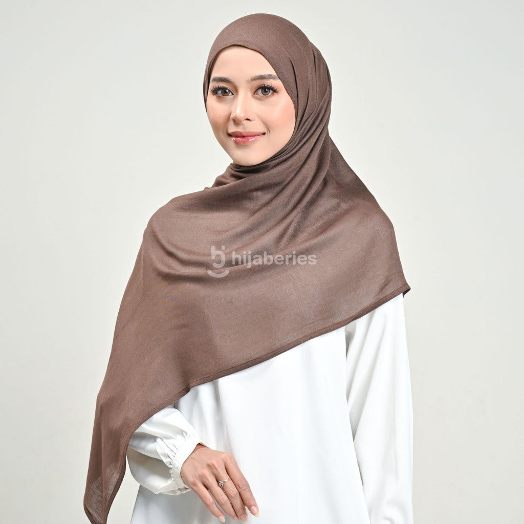 Hijaberies - Vista Viscose Pashmina (Hijab Pashmina Modal Viscose with Exclusive Box)