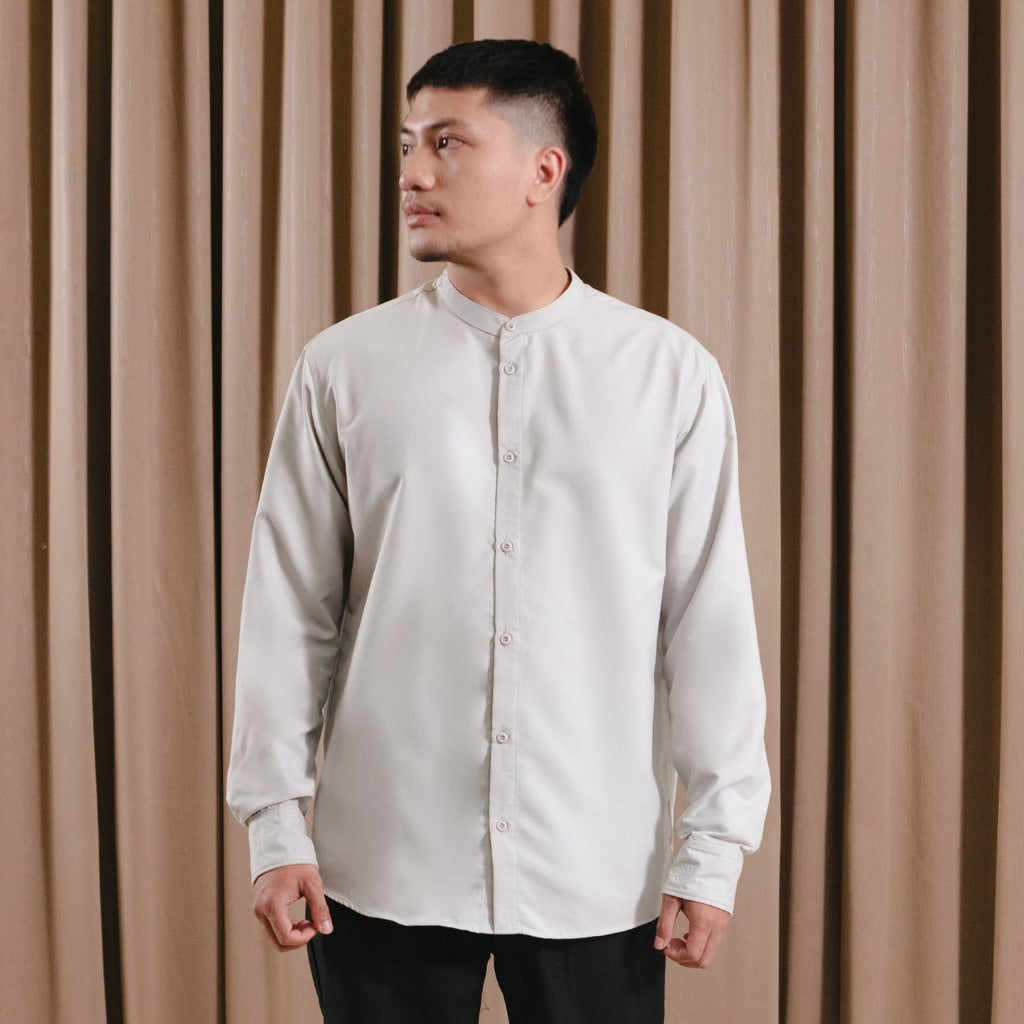 Hijaberies Raya - Koko Basic Long Sleeve (Baju Koko Basic Pria Lengan Panjang)