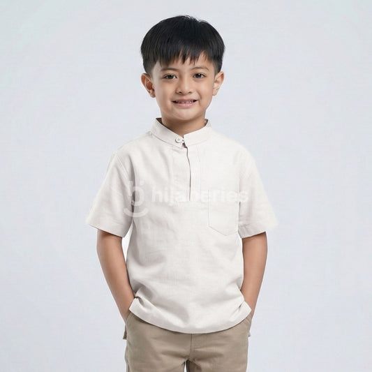 Hijaberies Raya - Koko Basic Kids (Koko Anak dengan Potongan Basic dan Tampilan Berkelas)