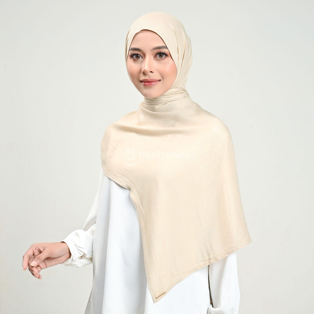 Hijaberies - Vista Viscose Pashmina (Hijab Pashmina Modal Viscose with Exclusive Box)