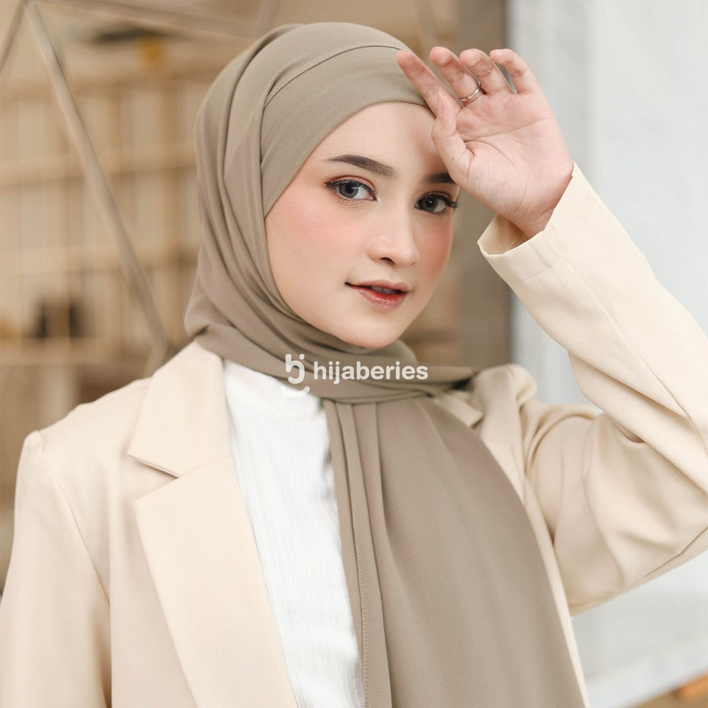 Hijaberies - Jiran Pashmina Instan Tali Malay Looks