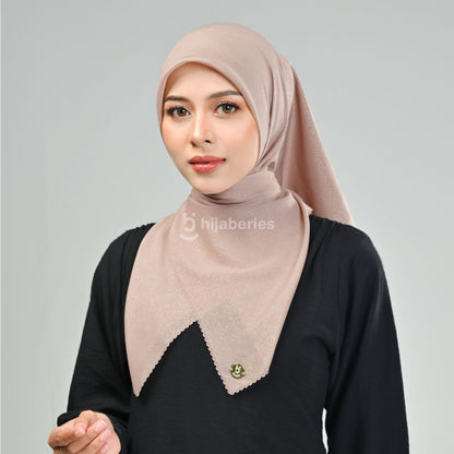 Hijaberies - Exclusive Embossed Monogram Series 2 (Hijab Hampers/Gift Exclusive Box)